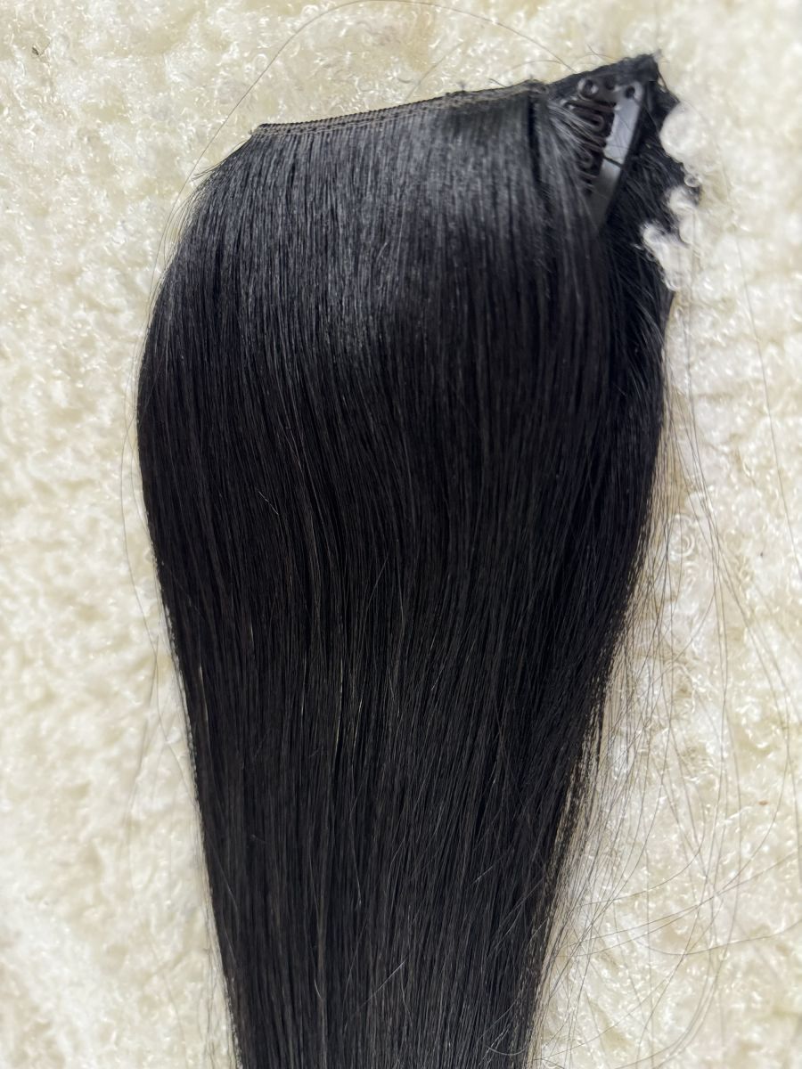 Oberkopf Haarteil – U Part Clips in