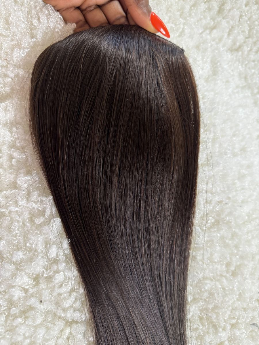 Oberkopf Haarteil – U Part Clips in