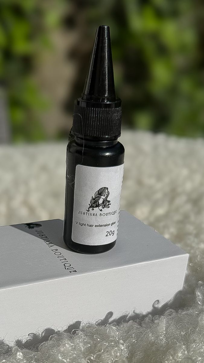 V-Light-Haarverlängerungs-Kleber, 20g, Durchsichtig